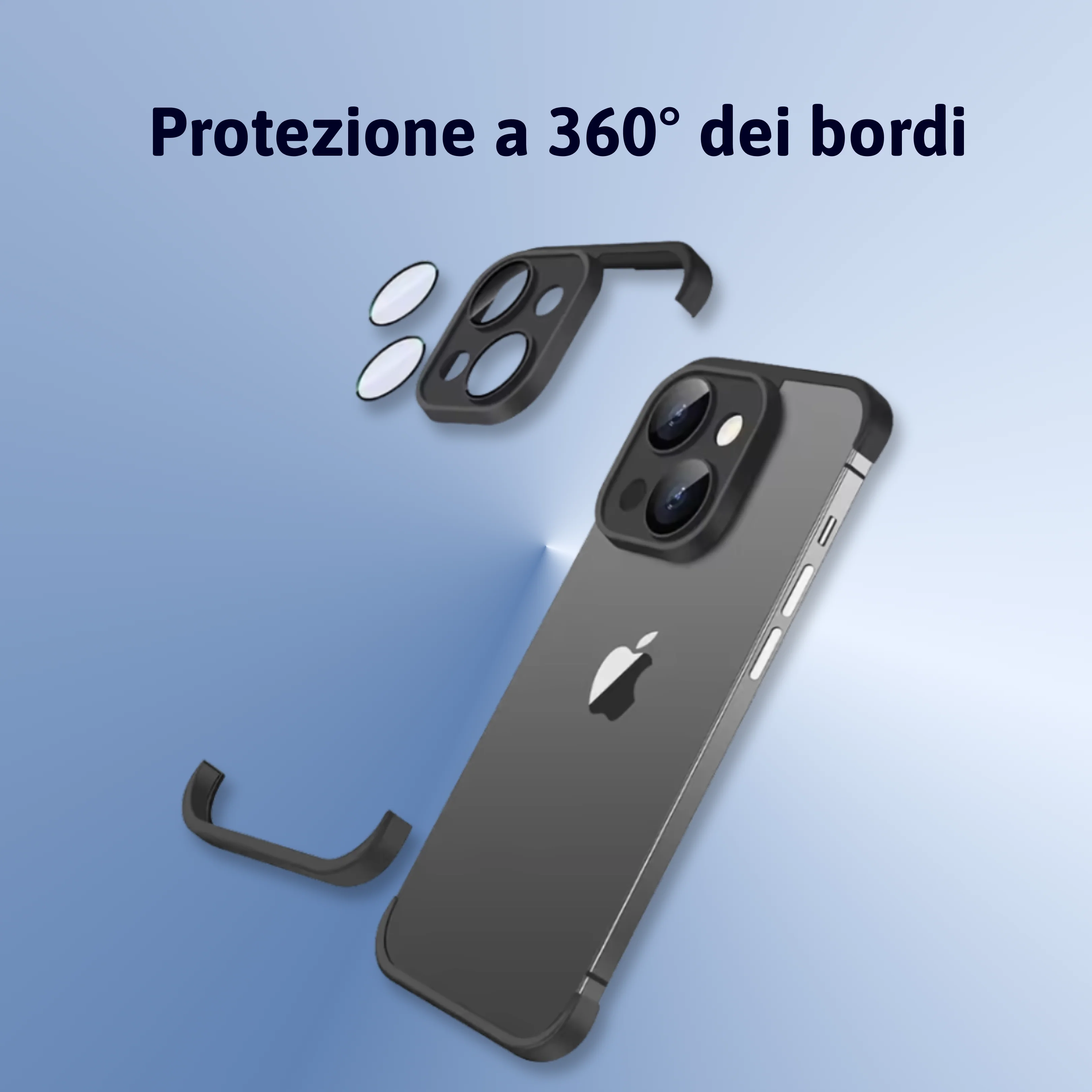 Protezione a 360° dei bordi iPhone