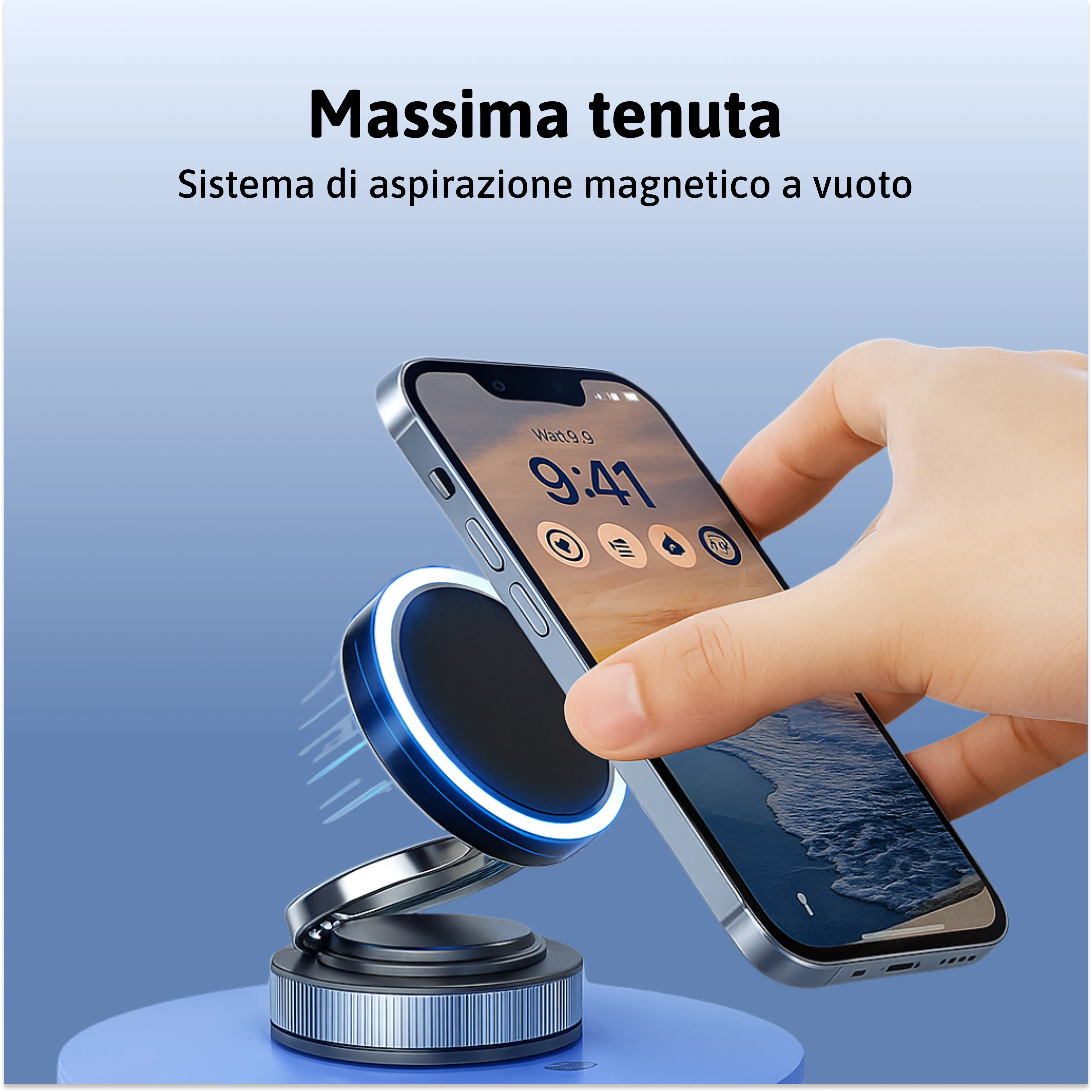 Supporto per cellulare magnetico 360° - Image 2