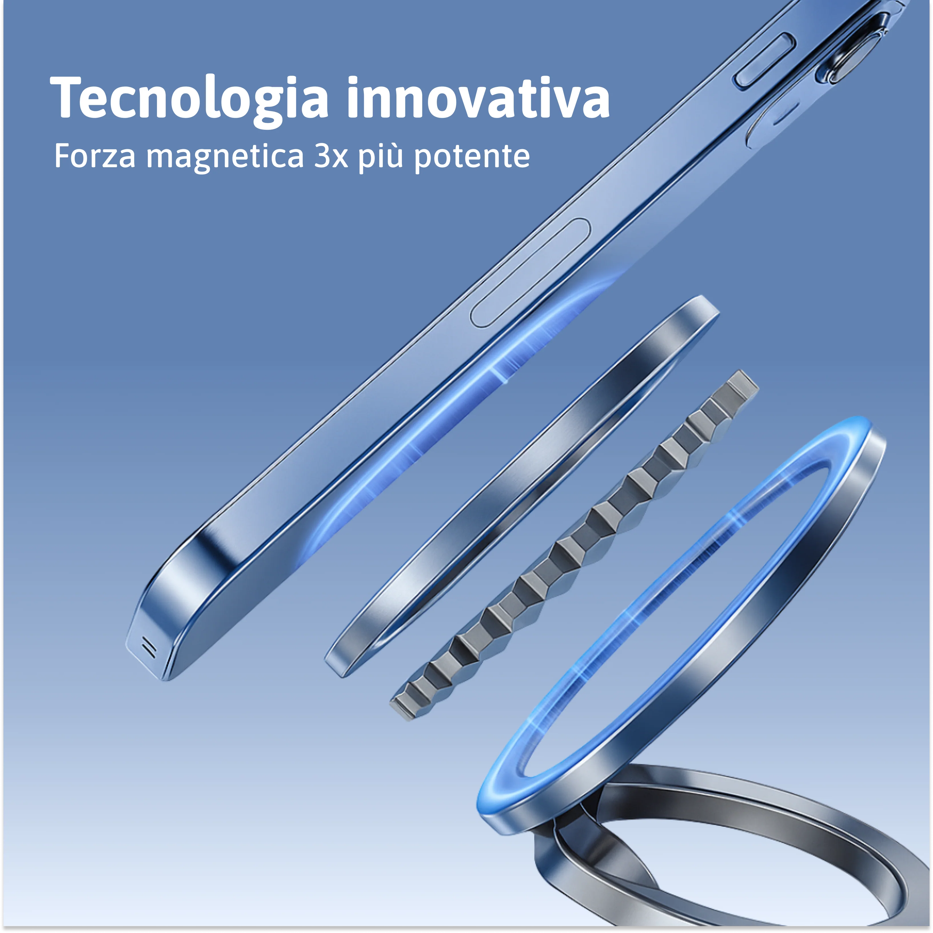 Supporto per cellulare magnetico 360° - Image 3