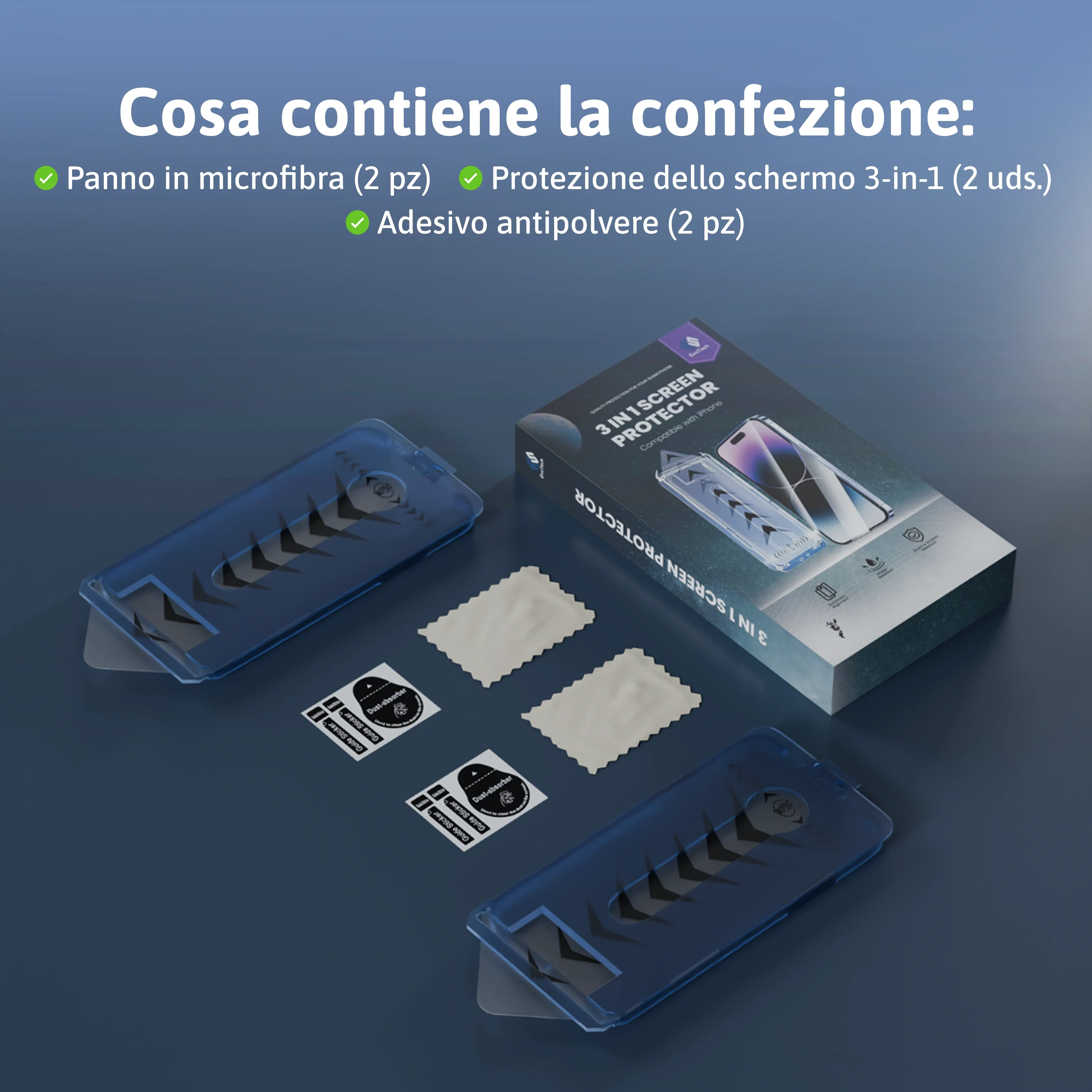 Protezione dello schermo 3-in-1 - iPhone - Image 11