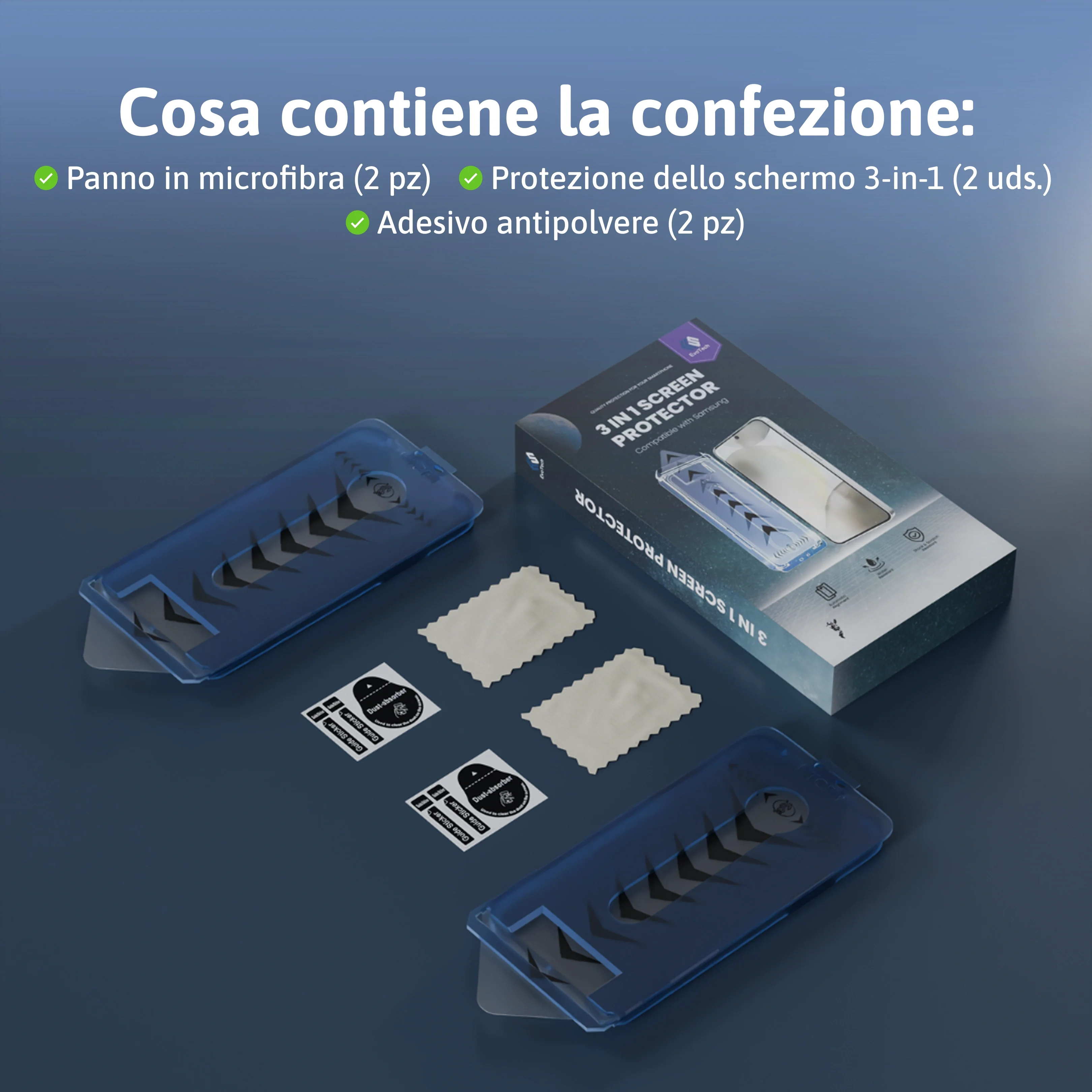 Protezione dello schermo 3-in-1 - Samsung-A - Image 11