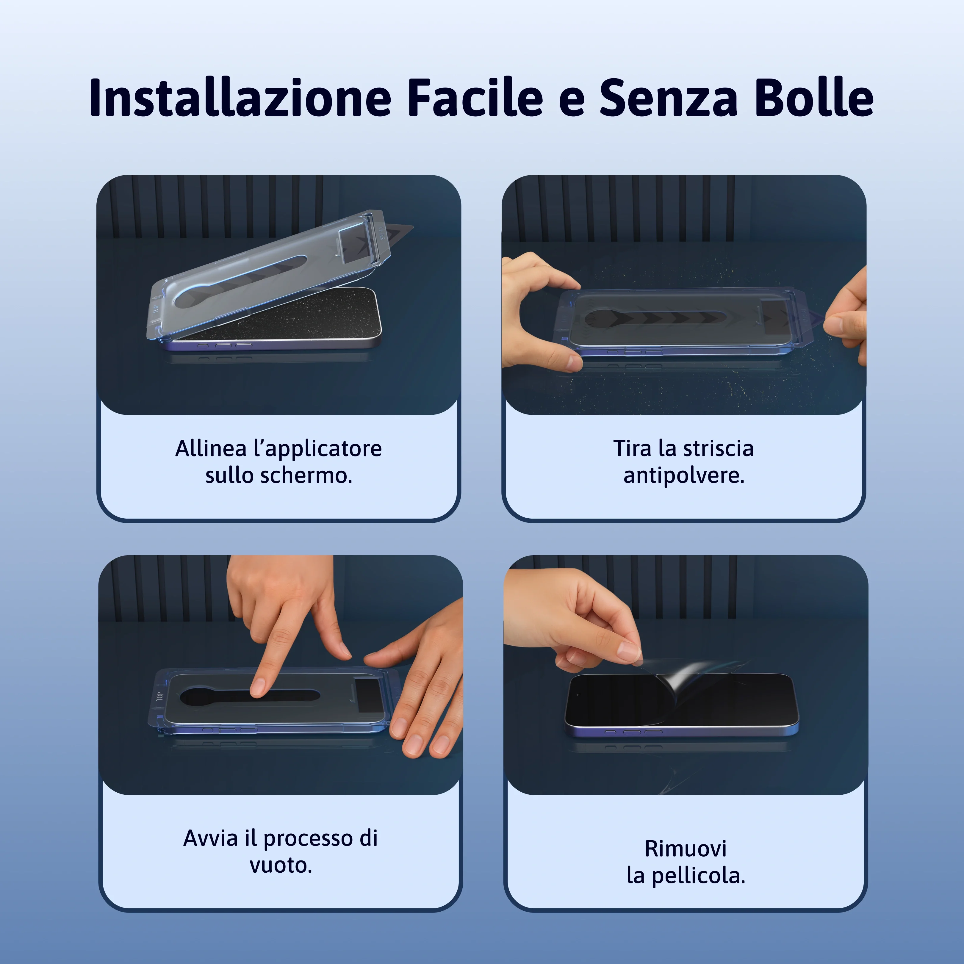 Protezione dello schermo 3-in-1 - Samsung-A - Image 4