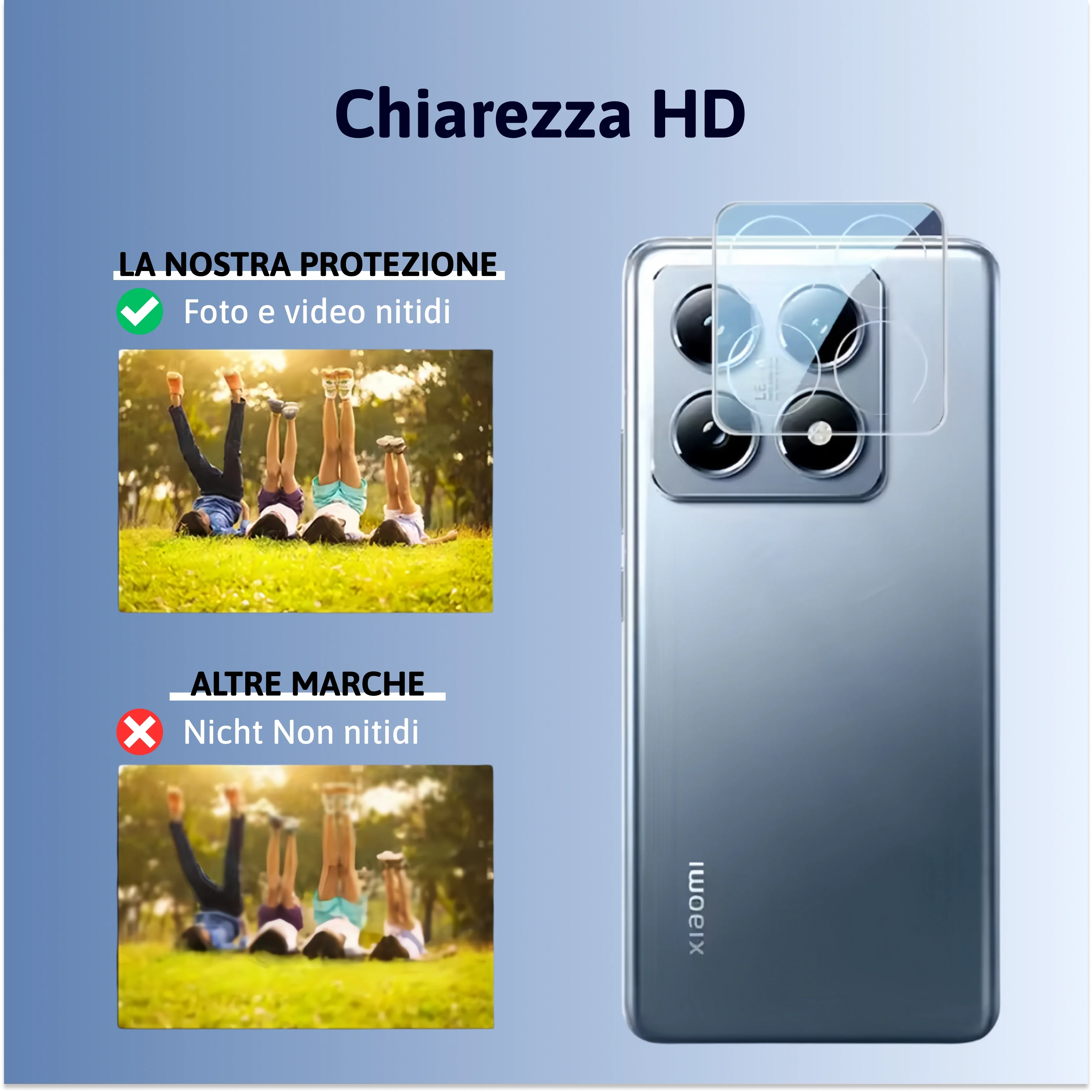 Protezione fotocamera Xiaomi (set da 2 pezzi) - Image 4